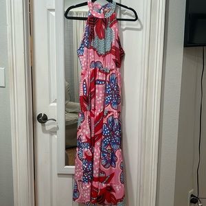 NWOT floral maxi dress
